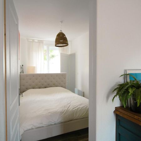 Appartement Avec Terrasse Privee, Plage A Pied Saint-Aubin-Sur-Mer  Exterior foto